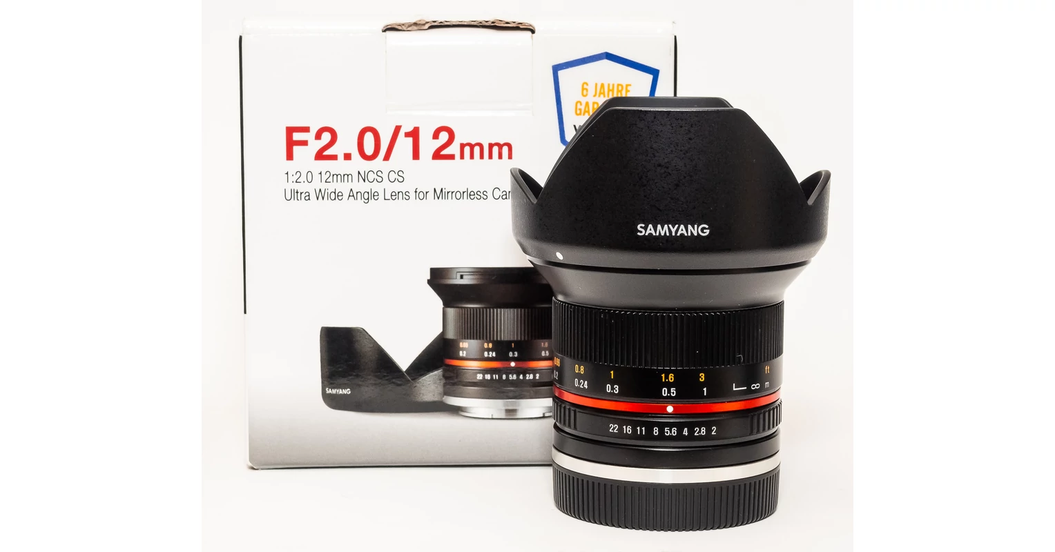 Samyang 12mm F/2 NCS CS - Sony-E - Használt - Használt termékek