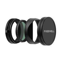 Freewell - FUJIFILM X100 szűrő készlet objektívsapkával (Fekete)