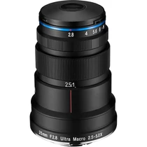 Laowa 25mm f/2.8 2.5–5X Ultra Macro objektív - Sony E rendszerhez