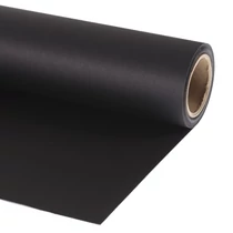 Manfrotto - Papír fotóháttér 2,72×11 m – Black (fekete)