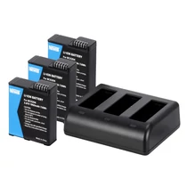 Newell 3 csatornás SDC-USB-C töltő és 3 db BCX-204 akkumulátor szett