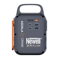 Newell Asvala Crank 22500 mAh PD 18 W Multifunkciós Powerbank