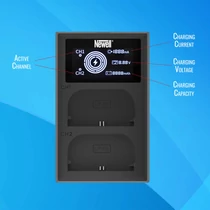 Newell FDL-USB-C duplatöltő LP-E17 akkumulátorhoz