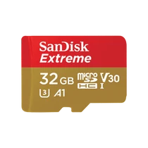 SANDISK MICRO SDHC EXTREME 32GB 100MB/S UHS-I V30 A1 MEMÓRIAKÁRTYA