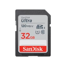 SANDISK SDHC ULTRA 32GB 120MB/S UHS-I CL10 (186496) MEMÓRIAKÁRTYA