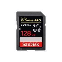 SANDISK SDXC EXTREME PRO 128GB 300/260MB/s UHS-II U3 (121506)  MEMÓRIAKÁRTYA
