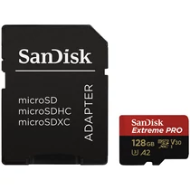 SANDISK Micro SDXC EXTREME 128GB 200MB/S UHS-I PRO (214504) MEMÓRIAKÁRTYA