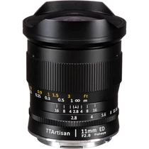 TTArtisan 11mm F2.8 Fisheye (Canon R Mount) Full frame objektív