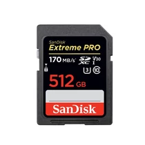 SANDISK SDXC EXTREME PRO 512GB 200/140 MB/s , UHS-I, Class 10, U3, V30 (121598) MEMÓRIAKÁRTYA