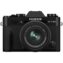 Fujifilm X-T30II váz + XC15-45mm f3.5-5.6 OIS PZ objektív - Fekete