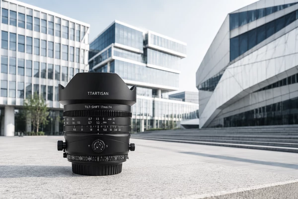 TIPA World Awards 2026 díjat nyert a TTArtisan 17 mm-es tilt-shift objektívje