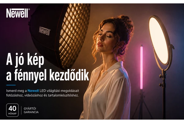 A jó kép a fénnyel kezdődik: útmutató a Newell LED lámpák világához