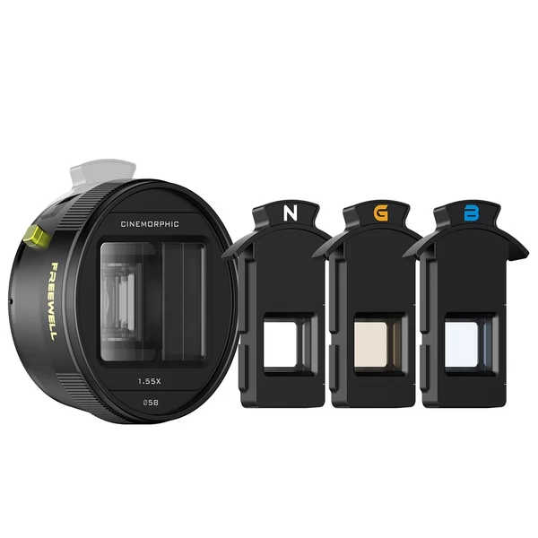 Freewell Steven Divish 1.33x Pro Cine Anamorphic 3 az 1-ben
