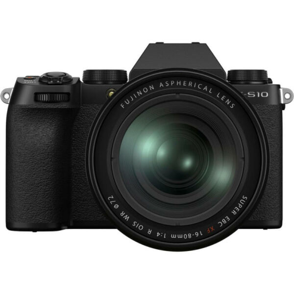 Fujifilm X-S10 váz XF16-80 f4 R OIS - Fekete