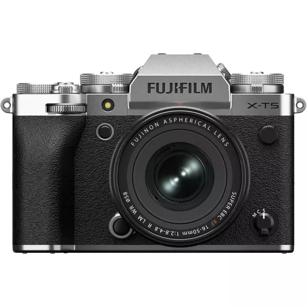Fujifilm X-T5 váz + XF16-50 f2.8-4.8 R LM WR objektív - Kit - Ezüst