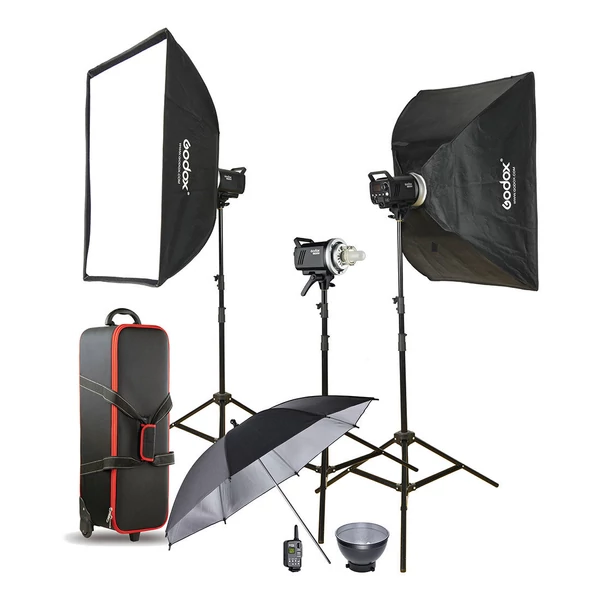 Godox MS300-D 3 lámpás szett