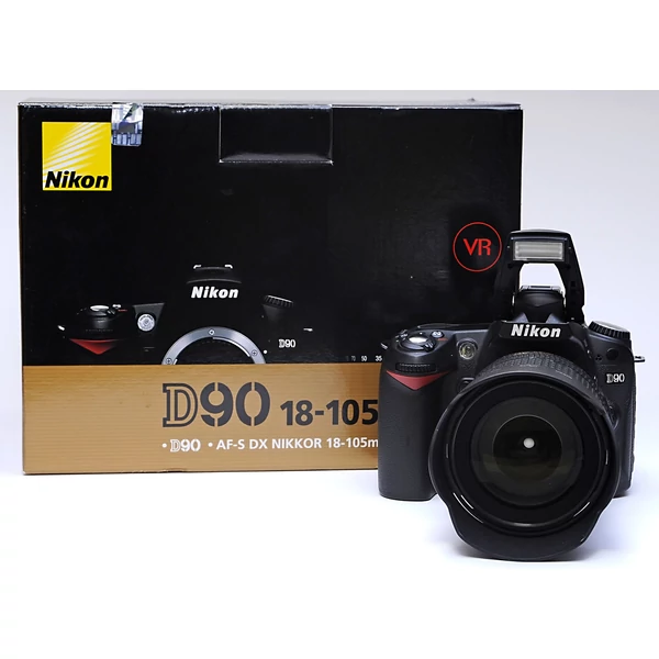Nikon D90 + 18-105 F/3.5-5.6 G ED VR Használt