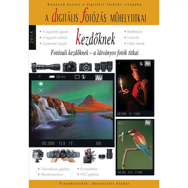 Könyv - Digitális fotózás kezdőknek - 2018