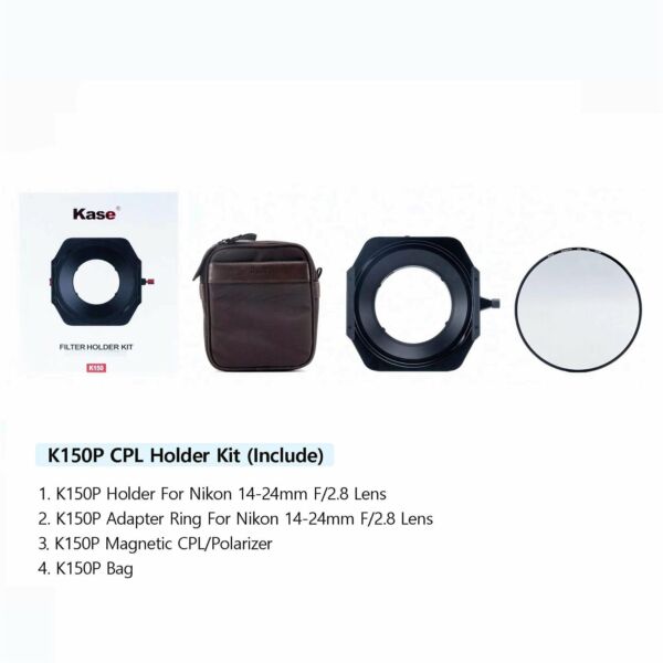 KASE - K150P Nikon 14-24mm F2.8 CPL kit