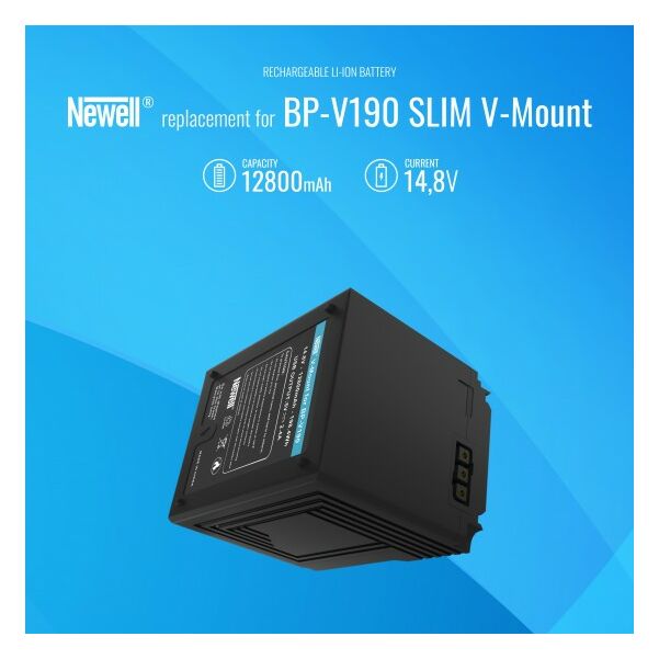 Newell BP-V190 SLIM V-Mount akkumulátor