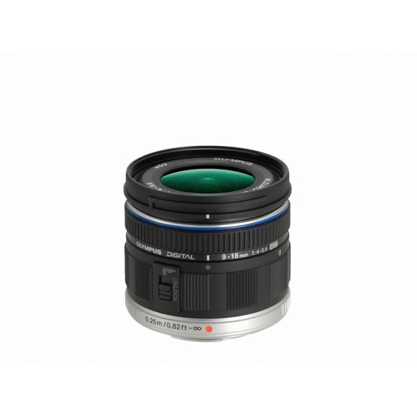 Olympus M.Zuiko Digital ED  9-18mm F1:4.0-5.6 fekete