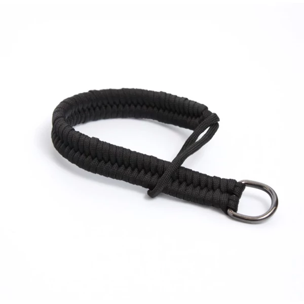 Rollin / ACCPRO Paracord Fonott Csuklópánt - Fekete