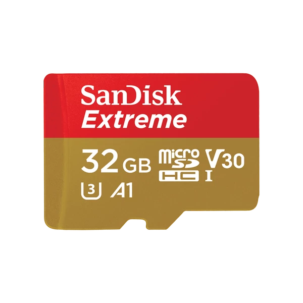 SANDISK MICRO SDHC EXTREME 32GB 100MB/S UHS-I V30 A1 MEMÓRIAKÁRTYA