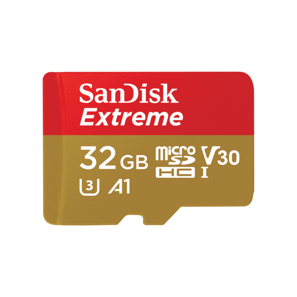 SANDISK MICRO SDHC EXTREME 32GB 100MB/S UHS-I V30 A1 MEMÓRIAKÁRTYA