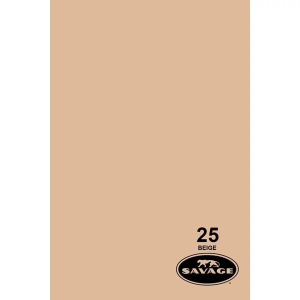 Savage Beige 25 papírháttér 2,72x11m