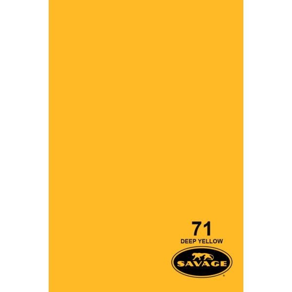 Savage Deep Yellow 71 papírháttér 2,72x11m