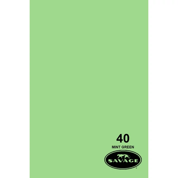 Savage Mint Green 40 papírháttér 2,72x11m