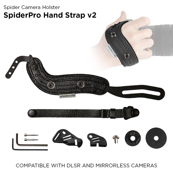 Spider Holster SpiderPRO Handstrap V2 Fekete