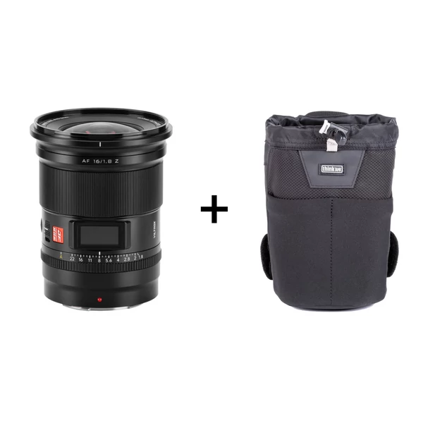 Viltrox AF 16mm F1.8Nikon Z objektív + AJÁNDÉK Think Tank Lens Changer 50 tok