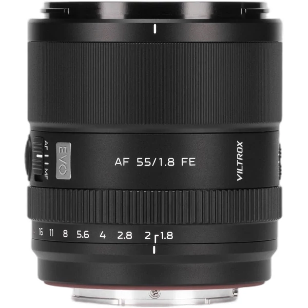 Viltrox AF 55mm F/1.8 EVO Sony E bajonettes objektív
