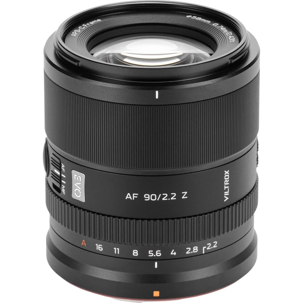 Viltrox 90mm f/2.2 EVO AF - Nikon Z bajonettes objektív