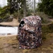 Kép 8/8 - Caruba Camouflage Shelter Tent - lessátor székkel - egyszemélyes