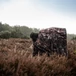 Kép 1/8 - Caruba Camouflage Shelter Tent - lessátor székkel - egyszemélyes