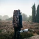 Kép 3/8 - Caruba Camouflage Shelter Tent - lessátor székkel - egyszemélyes