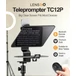Kép 3/18 - LensGO TC12P nagyképernyős hordozható súgógép