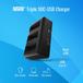 Newell SDC-USB Tripla töltő AHDBT-901 akkumulátorhoz Newell SDC-USB Tripla töltő AHDBT-901 akkumulátorhoz