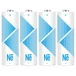 Kép 1/4 - Newell AA 2200 mAh 4db akkumulátor