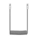 Kép 2/3 - Newell - USB-C – USB-C 100 W-os spirál kábel 2 M (szürke)