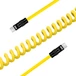 Kép 3/3 - Newell - USB-C – USB-C 100 W-os spirál kábel 2 M (sárga)