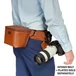 Kép 10/13 - SpiderPro Leather Sling Pouch - Barna