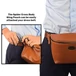 Kép 7/13 - SpiderPro Leather Sling Pouch - Barna