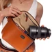 Kép 3/13 - SpiderPro Leather Sling Pouch - Barna