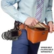 Kép 8/13 - SpiderPro Leather Sling Pouch - Barna