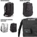 Kép 10/17 - Tenba Cineluxe v2 Backpack 24 - fekete hátizsák (45L)