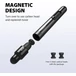 Kép 3/13 - VSGO Power Switch Lenspen - Mágneses aktívszenes lencsetisztító toll + 2 db extra fejjel!