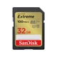 SANDISK SDHC EXTREME KÁRTYA 32GB, 100/70 MB/s (215402)